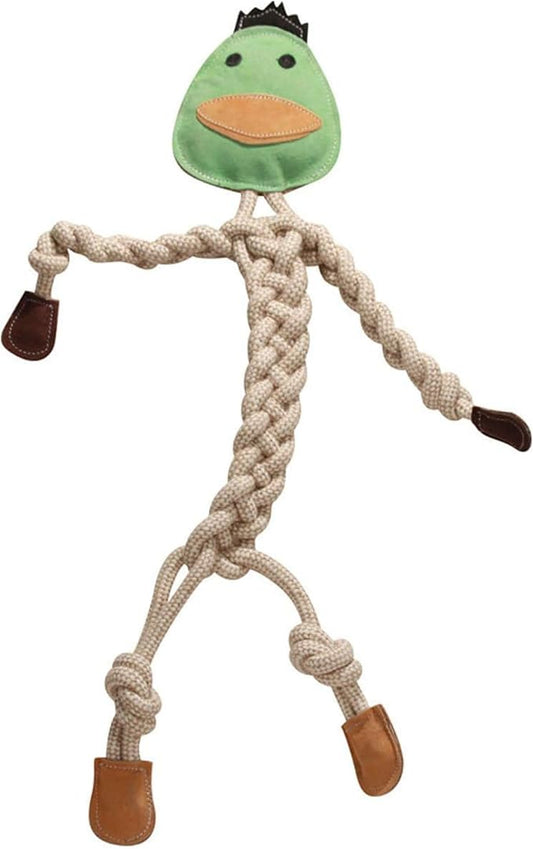HuggleHounds Durable, All-Natrual Rope Knotties, Dog Toy