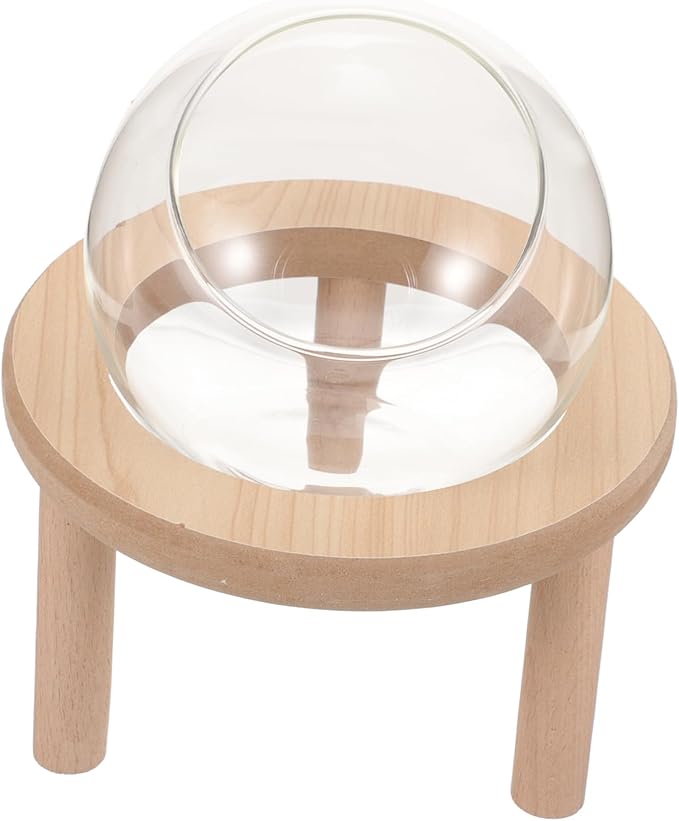 Glass Hamster Bath Tub for Small Supply Chinchilla Dust Bath Container Smooth Edges for Daily Use