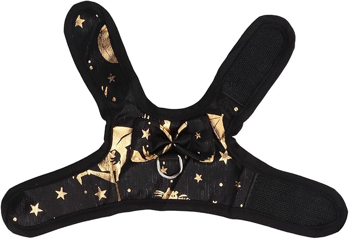Semme Nylon Harness Leash Soft Vest with Cute Patterns for Pet Bunnies Ferrets Kittens and Guinea Pigs (S)