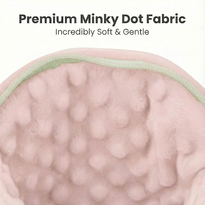 Small Pet Carrier Bag with Soft Minky Dot Lining, Breathable & Waterproof Travel Pouch for Leopard Geckos, Hamsters, Small Reptiles and Small Animals –All-Season Use