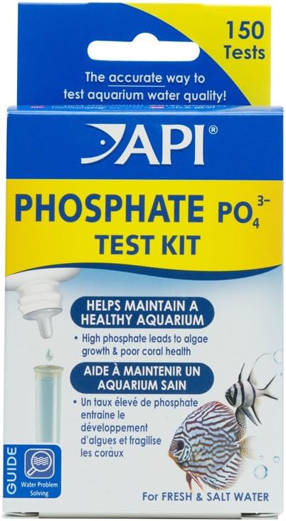 API Phosphate Test Kit For Freshwater And Saltwater, 64 OUNCES