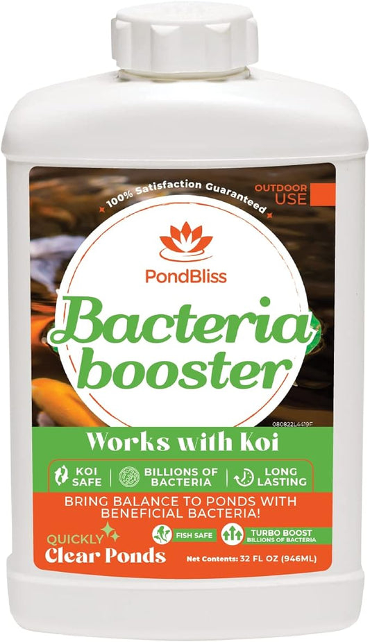 Beneficial Booster - Concentrated with Billions of Microbes, Pond Starter and Treatment for Dirty and Smelly Water - 32oz