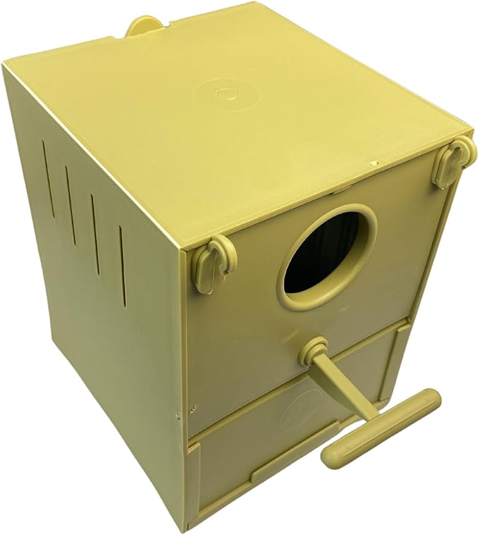 2GR Pearl Nest for Small and Exotic Canaries & Parrot Chicks – Comfortable and Durable Bird Shelter for Safe Nesting and Breeding – Sturdy Design, Easy to Install