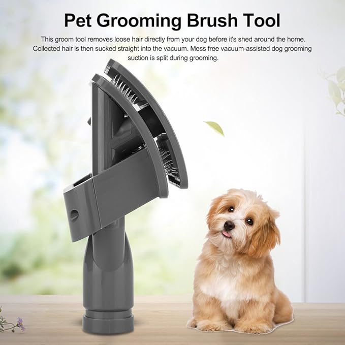 Pet Hair Brush Tool, Pet Hair Brush Dog Cleaning Tool Groom's Vacuum Cleaner with Animal Allergy