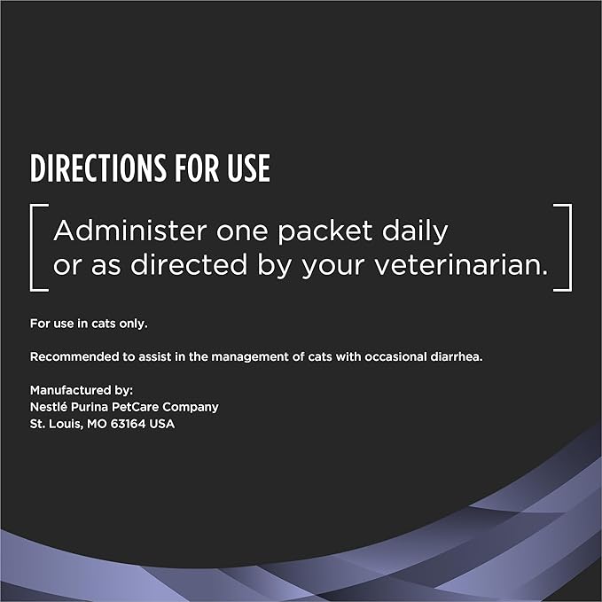 Purina Pro Plan Veterinary Supplements, Fortiflora & Calming Care Feline Cat Supplements, Probiotic Supplements, 30-CT Each (Pack of 2)