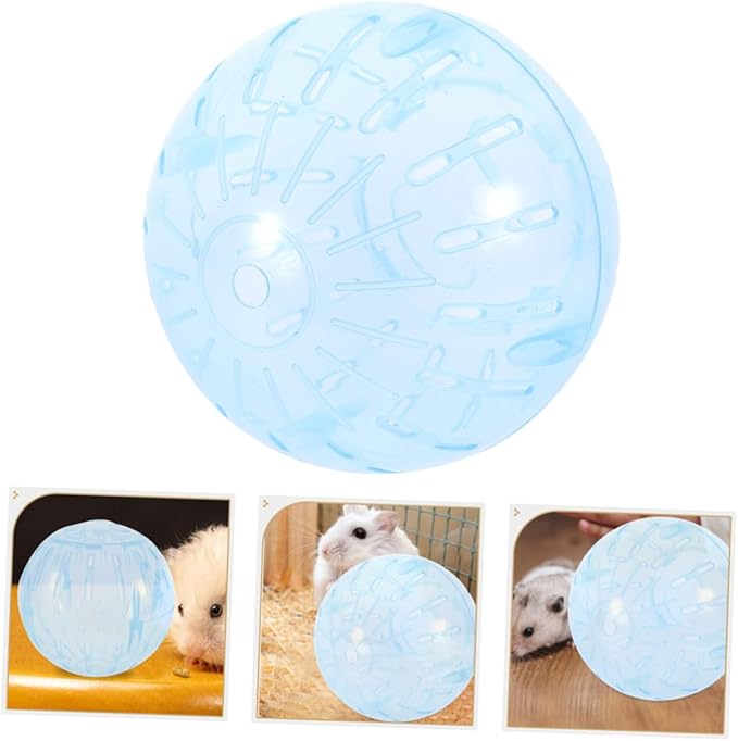 Hamster Balls Large Exercise Toy 10cm Pet Running Balls Track for Chinchilla Guinea Pig Gerbil