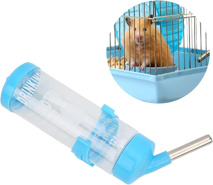 HEEPDD Small Animal Water Bottle, Automatic No Drip Hamster Water Dispenser for Pet Dwarf Hamster Gerbil Rat Chinchillas Guinea Pig Rabbit