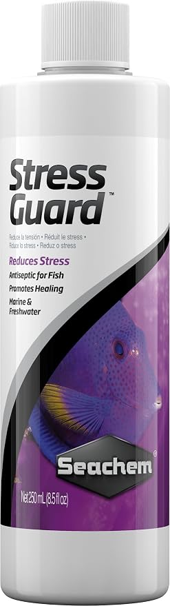 Seachem StressGuard Slime Coat Protection - Stress and Toxic Ammonia Reducer 250 ml
