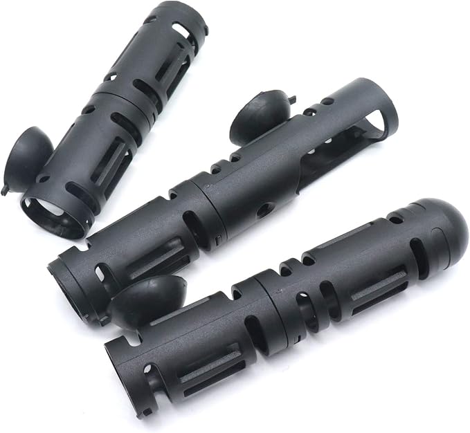 Xiaoyztan 17in Aquarium Heater Guard Cover with Suction Cups | Detachable plastic heater guard for fish tank safety, heat-resistant design