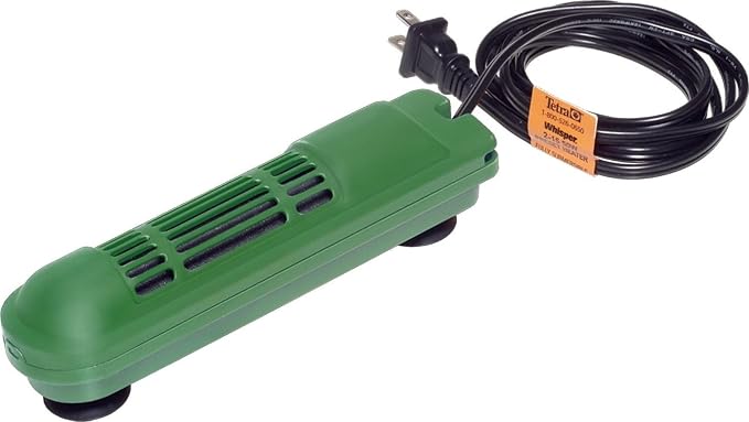 TetraFauna Aquatic Reptile Heater 100 Watts, For Frogs, Newts And Turtles, Green