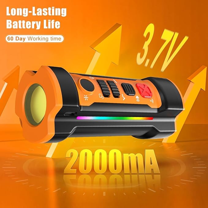 Dog Bark Deterrent Devices 2026 Release Anti Barking Device for Dogs Barking Silencer in 55FT 3X Head Anti Bark Device with Flashlight &Party Flashlight Portable Training Tool