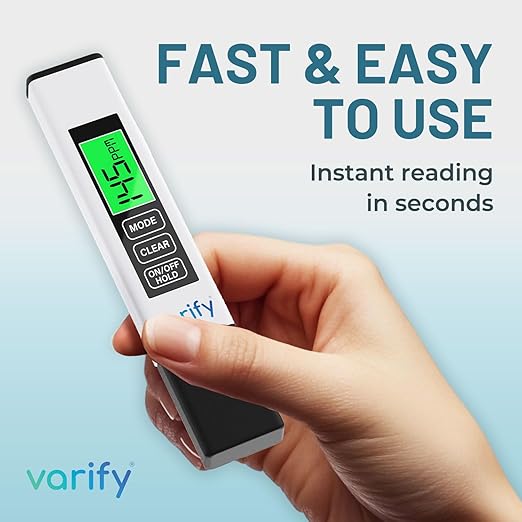 Instant 4-in-1 TDS Meter Digital Water Tester for Drinking Water | Accurate 0–9990 PPM EC & Temp Readings | Ideal for RO Systems, Aquariums, Pools – Built for Professionals, Easy for Anyone
