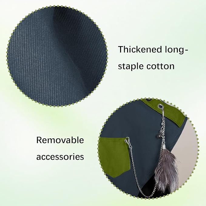 Parrot Anti-Scratch Shoulder Stand Pet Bird Training Shoulder Protector Cape Parrots Poop Shawl Diaper Flight Suits for Macaws Cockatoos Parakeets Cockatiels (Blue)