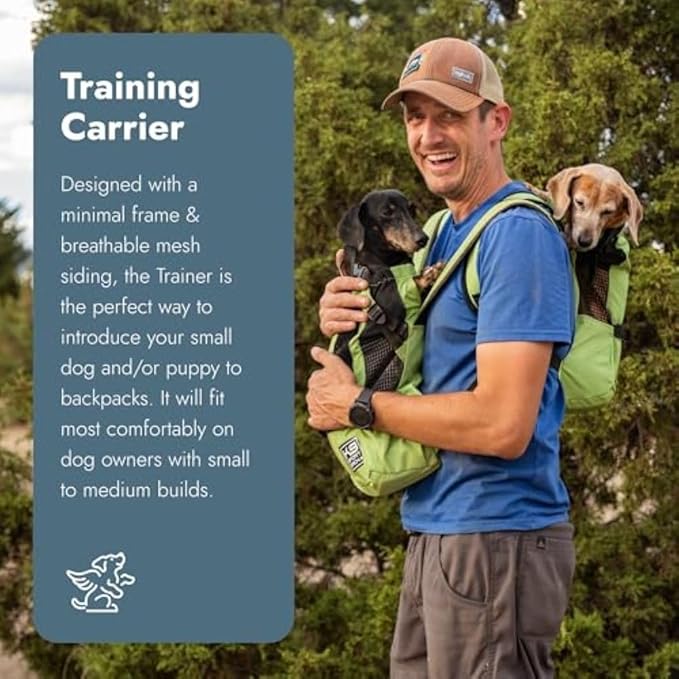 K9 Sport Sack Trainer - X-Small, Harbor Blue - Ideal for Dogs with 9-12” Back Length - Backpack-Style Training Carrier - Meant for Quick, Non-Strenuous Activities