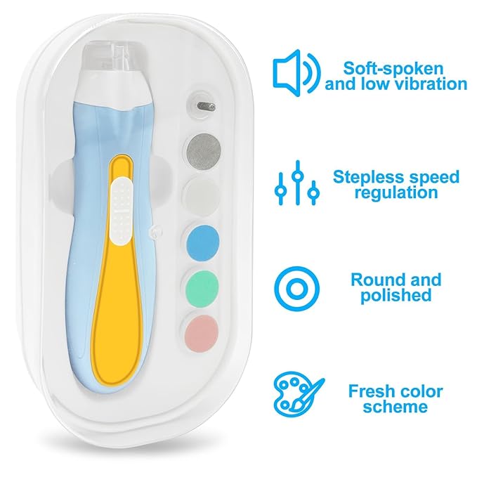 Bird Nail Grinder,Bird Nail Trimmer,Bird Beak Trimmer with LED Lights,Electric Bird Beak Grinding Stone,with 6 Grinders Adjustable Speed,for Budgies,Parakeets,Conure,Cockatiels,Lovebirds,Finches.