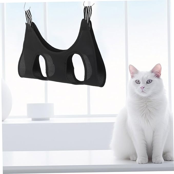 VICASKY Pet Grooming Hammock for Animals Cat Nail Trimming Sling Space Saving Design Stylish and Comfortable for Grooming Cats Dogs for Home Decor