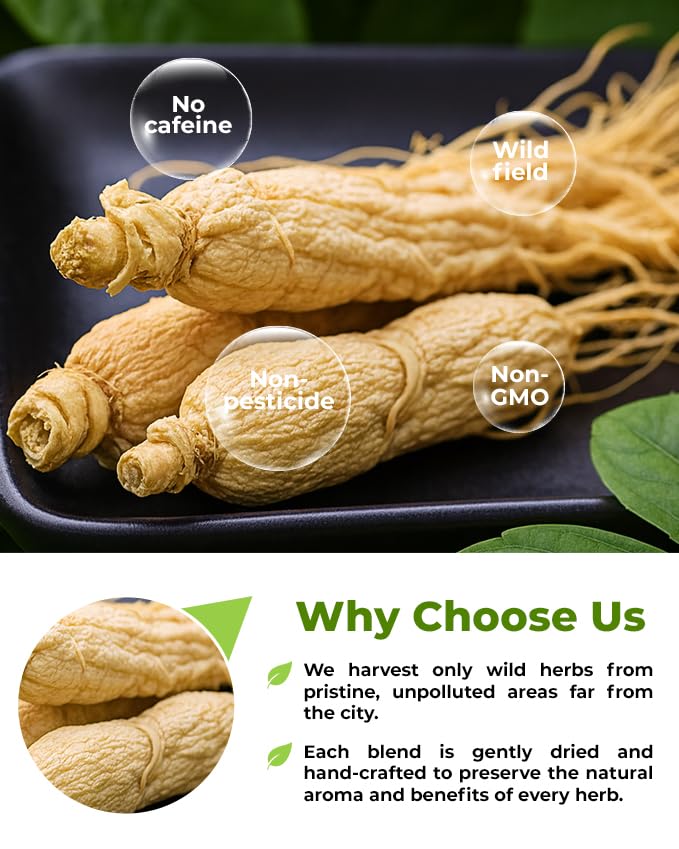 2 oz. Siberian Ginseng Ginseng Root Tea (Eleutherococcus Senticosus) - 56g Herb Tea Siberiano