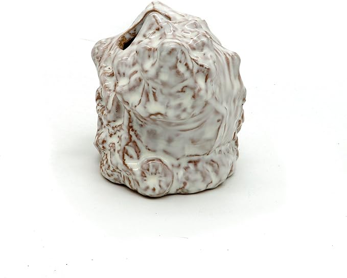 Aquarium Decoration Cave Ceramic Sea Shell Decor Hiding | For Betta Fish Tank Rock Cave Decor For Shrimp Cichlid