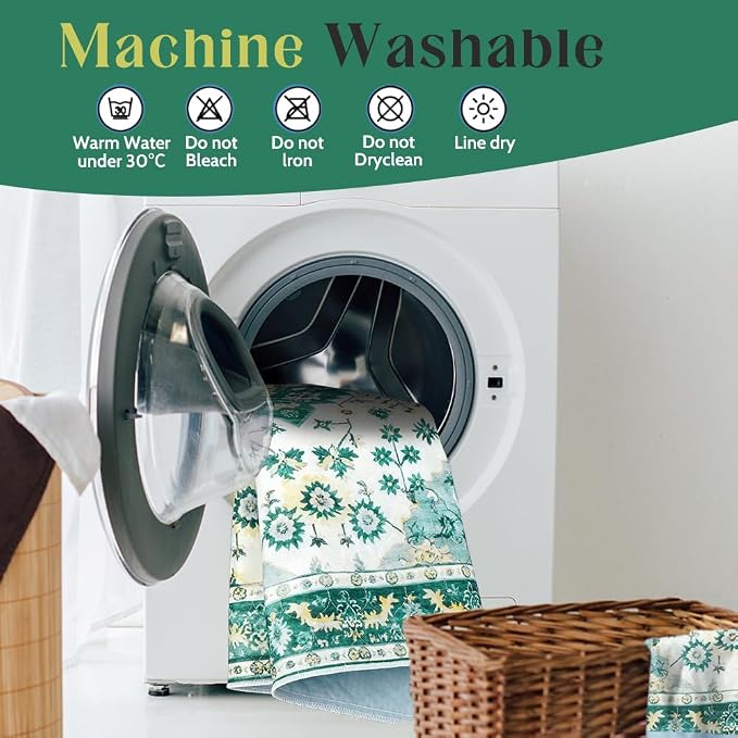 Washable Pee Pads for Dogs, 2 Pack Reusable Puppy Training Pads 36"x36" Super Absorbent Waterproof Dog Training Pads, Non-Slip Potty Pads, Whelping Pads Litter Mat Green Medallion