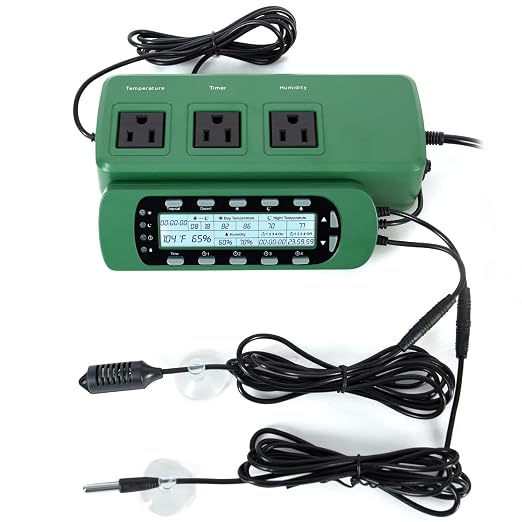 Repti Zoo Digital Reptile Thermometer Hygrometer Controller THC15N