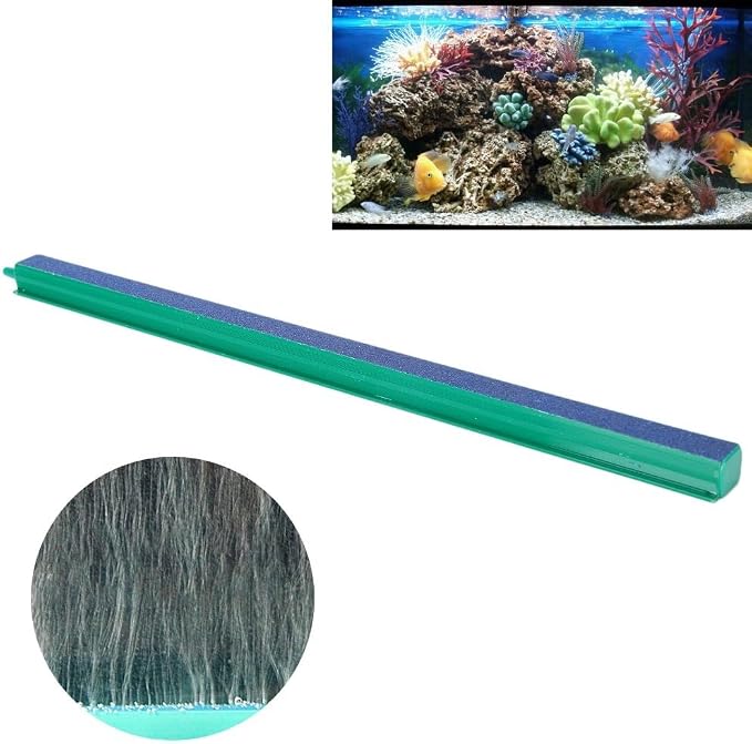 Green Air Stone Bar Fine Bubble Diffuser for Aquarium Air Pump Even Oxygenation and Heat Dissipation(30CM)