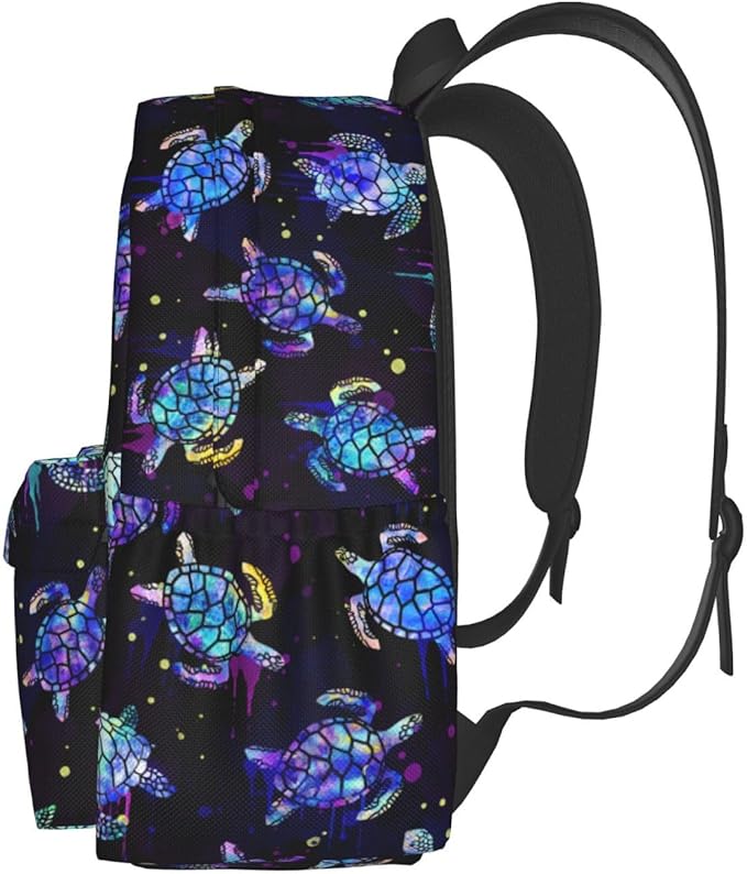 Sea Turtles Backpack for Women 16.9 inch Travel Casual Laptop Backpack Lightweight Waterproof Hiking Daypack