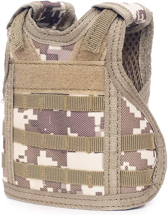 Ferret Clothes Small Animals Harness Military Style Adjustable Shoulder Straps Soft Mesh Comfort Durable Nylon Padded Vest Ferret Guinea Pig Hamster Bunny Kitten Puppy Small Pet Clothes Accessory