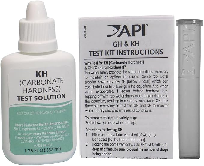 API CARBONATE HARDNESS TEST KIT Aquarium Water Test Kit