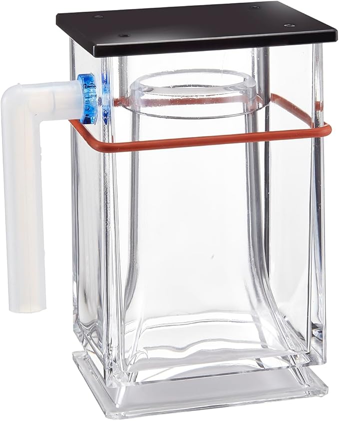AquaReady HF-M Hang On Back Aquarium Filter with Protein Skimmer - Filtration for Saltwater Aquariums, Fish Tanks Up to 60 Gallons, Ultra Quiet Multi Step Filter, Probe Holders, Inlcudes Bio Media