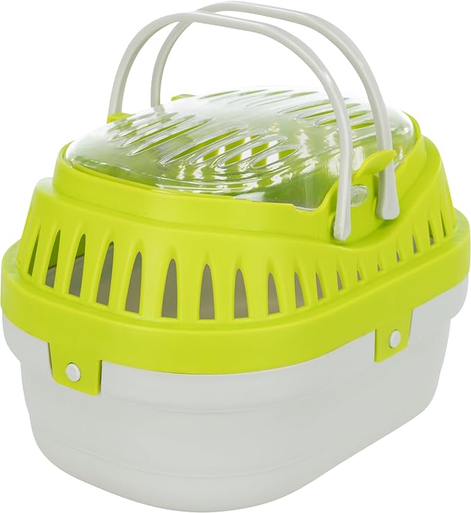 Trixie Pico Transport Crate - Portable Pet Carrier Great for On-The-Go - Traveling Cage for Small Pets, Hamsters, Guinea Pigs, Lizards, and More