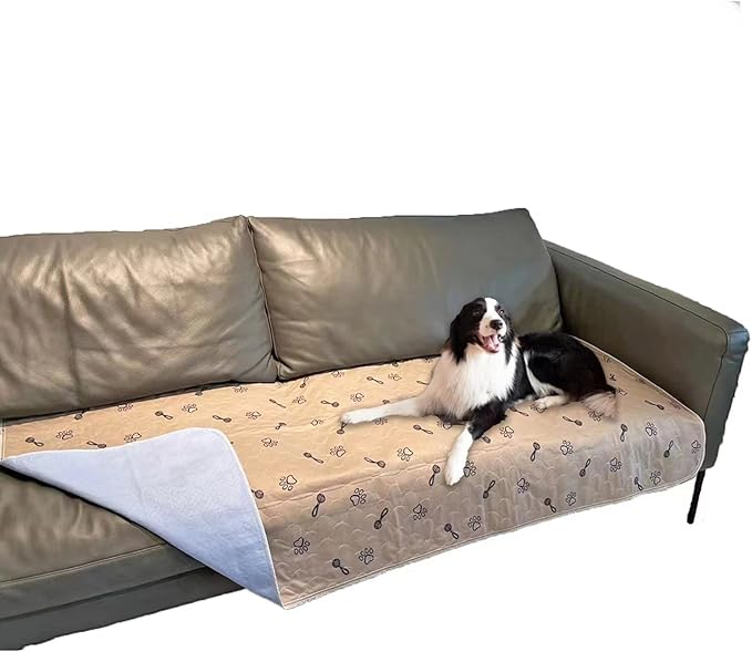 Peepeego 48x96 Extra Large Dog Pad Washable and Free Dog Comb, Reusable Pee Pad with Fast Absorbent, Waterproof, Premium Non Slip Pet Carpet for Hallway
