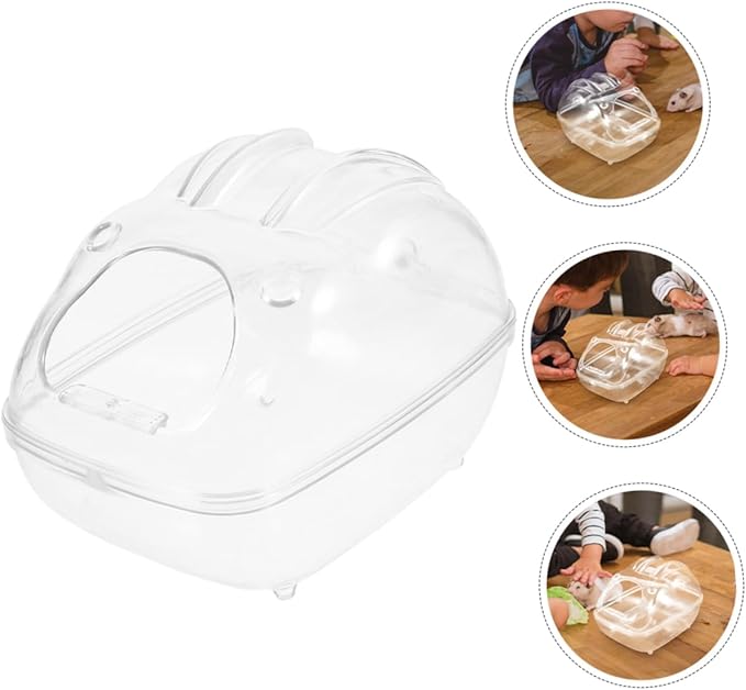 Hamster Bathtub Multi-use Pet Bathroom Chinchilla Dust Bath Container Durable