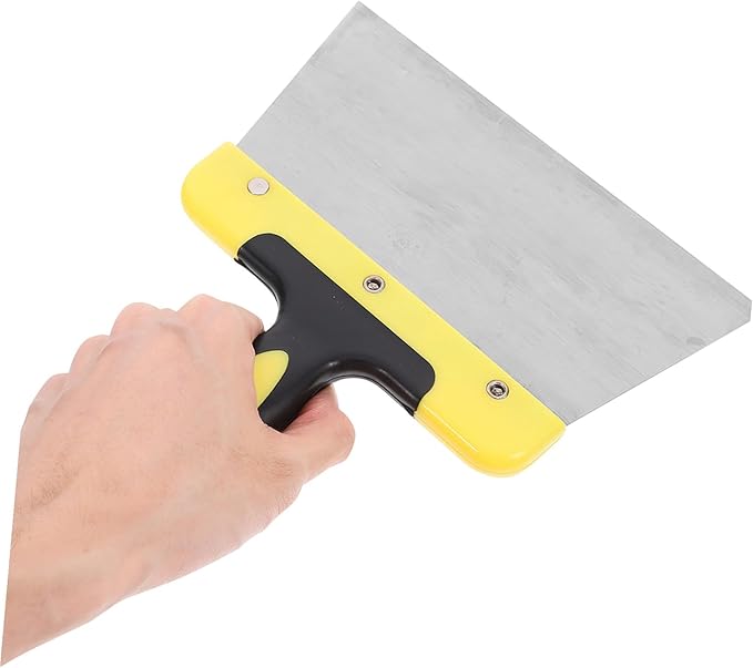 Kisangel Stainless Steel Bird Poop Droppings Scraper Tool for Easy Bird Cage Cleaning Sturdy Droppings Cleaning Tool for Parrot and Chicken Coop