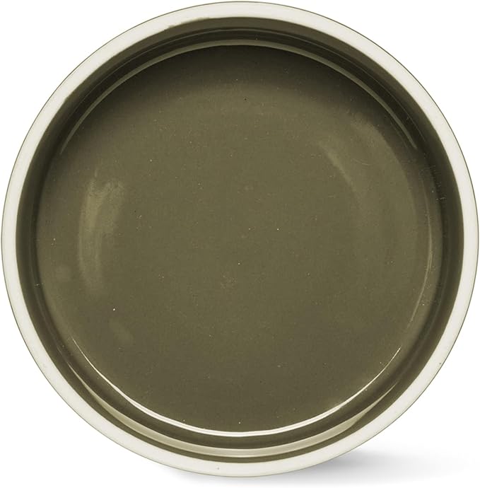 Fringe Studio Messy Flower Small Stoneware Pet Bowl, PetShop Collection (478103)