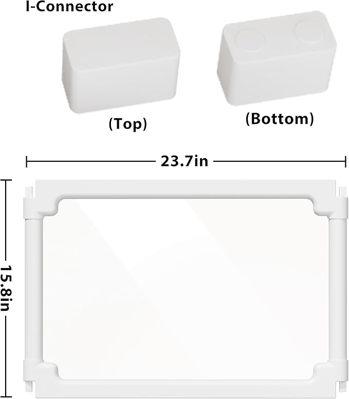 BUCATSTATE Acrylic Guinea Pig Playpen 15.8" H x 23.4" W (1 Panel)