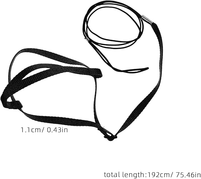 Parrot Flying Harness: Training Leash Rope - Breathable Chest Vest - Adjustable Line Kit for Cockatoo Recall Practice Balcony Walks Yard Outings