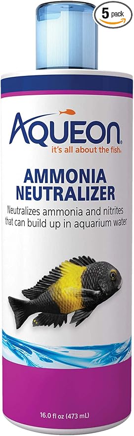 Aqueon Ammonia Neutralizers 16 Fluid Ounces (Pack of 5)