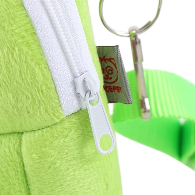Leadigol Pet Carrier Bag Portable Travel Backpack Hedgehog Bed Cage Hanging House for Small Pets Hedgehog, Hamsters, Sugar Glider, Chinchilla, Guinea Pig and Squirrel