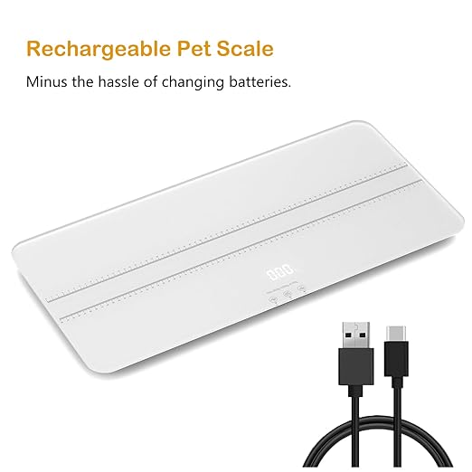 Dog Scale for Medium Dogs & Large cat, Digital pet Scale,Maximum Weight：220Lbs，Accurate：0.2Lbs,Size：27x13inches.