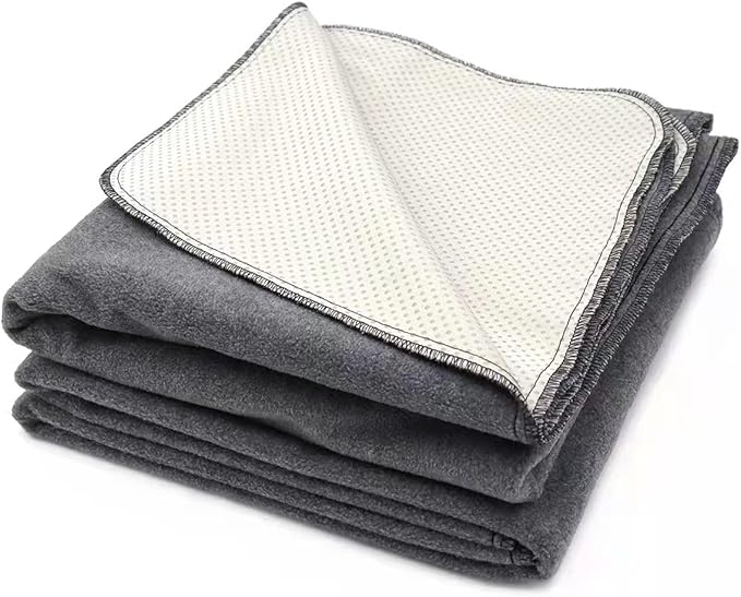 Peepeego 2PCS Non-Slip Pee Pads for Dogs 54" x 54", Washable Dog Pads with Fast Absorbent, Reusable, Waterproof Rug for Training, Whelping, Housebreaking, Incontinence for Dog Playpen