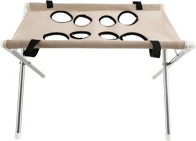 Pet Grooming Hammock – 8 Hole Hanging Cat Bath, Detachable Care Strap, Anti Scratch Bite Design | Secure Trimming Support, Easy Use for Nail Claw Ear Cleaning Grooming