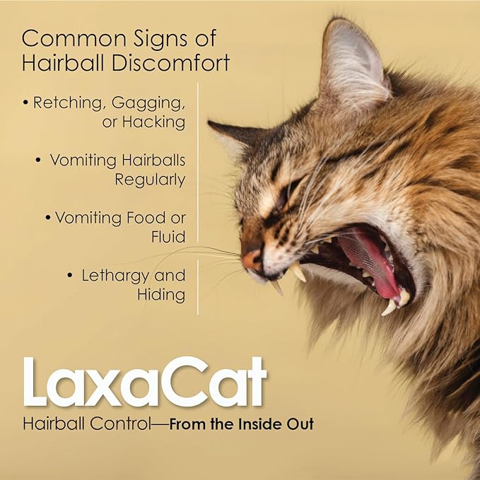 Hairball Gel for Cats 5 oz Petroleum Free Cat Hairball Paste for Furball Control, Constipation Relief and Digestive Support, Easy Lick Salmon Flavor Hairball Treatment for Daily Use, Made in USA