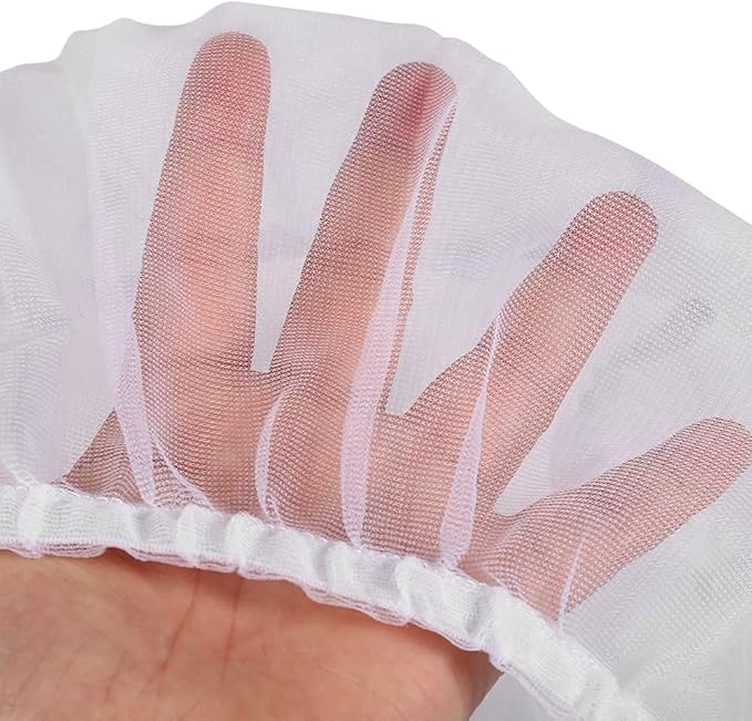Universal Bird Cage Seed Catcher,Seed Catcher Guard Net Cover,Parrot Nylon Mesh Net Cover,Soft Airy Cage Net Stretchy Skirt for Round Square Cages