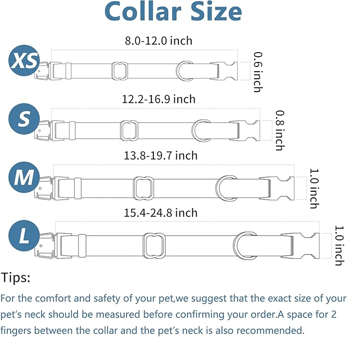 Soft Leather Dog Collar and Leash (6.6') Set - Stylish Rose Gold Heavy Duty Metal Buckle, 4 Adjustable Lengths Leash for Small Medium Large Dogs - Comfortable & Easy to Clean Pink M(13.8"-19.7")