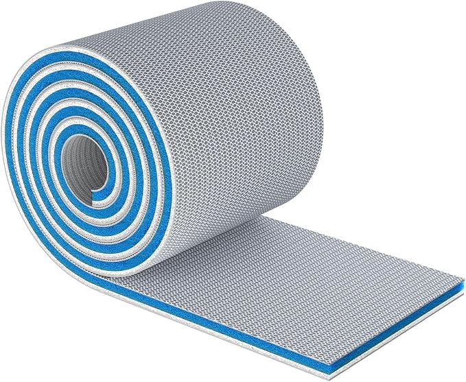 Pawfly 8-Layer Aquarium Filter Pad, 47 x 12 Inch High Density Multi-Layer Filter Floss Bio Foam, Filter Sponge Pad for Freshwater Saltwater Fish Tanks and Ponds, Cuttable Aquarium Filter Media Pad