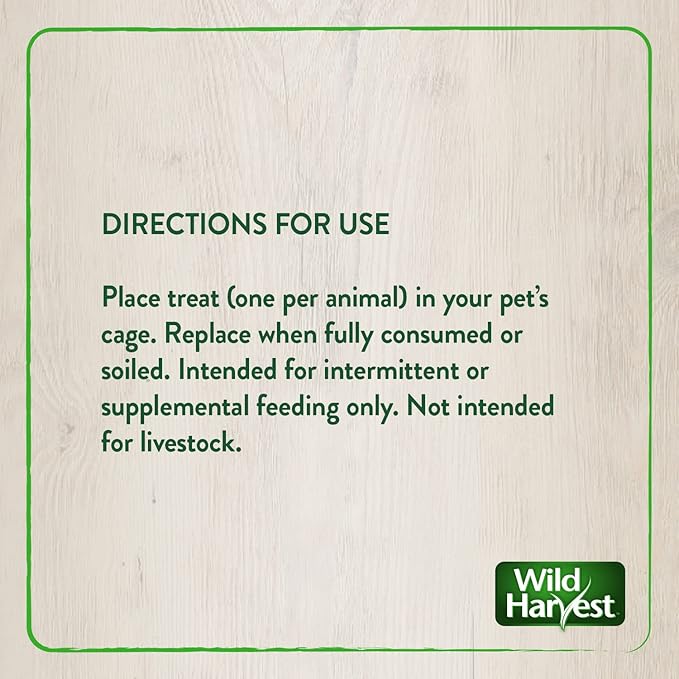 Wild Harvest® Foraging Instincts Roll n’ Play Interactive Treat, 3 Count, for Pet Mice, Rats, Hamsters and Gerbils, 2.30 Ounce (Pack of 2)