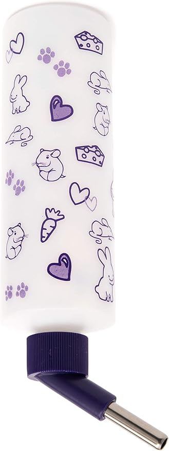Lixit Weather Resistant Water Bottles for Rabbits, Ferrets, Guinea Pigs, Rats, Mice and Other Small Animals. (16 Ounce Pack of 1)