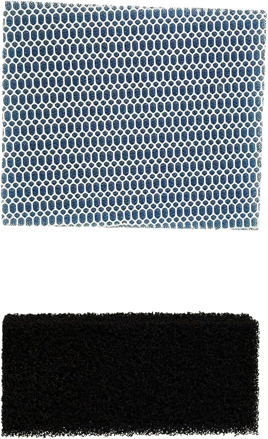 Grech Aquarium Filter Foam Replacement Pads 3-Pack for CBG-1200 – Hang On Back (HOB) Fish Tank Filter Sponge Media Insert
