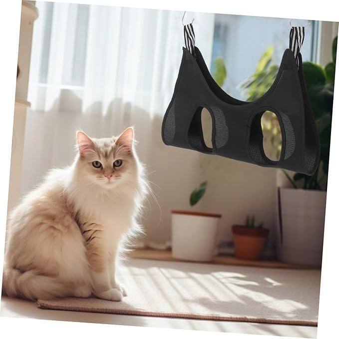 Toddmomy Grooming Hammock Versatile Sling for Nail Trimming and Space-Saving Design Cozy and Secure Resting for