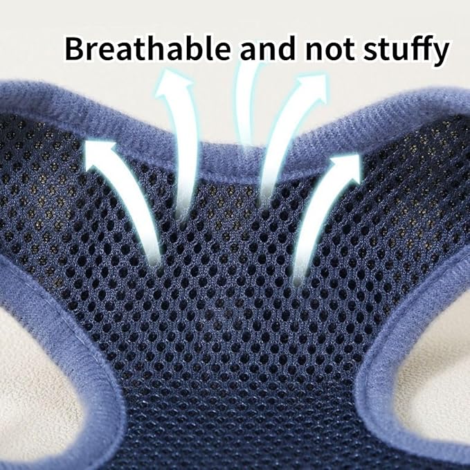 Pet Harness,Rabbit Harness and Leash Set, Cute Mesh Breathable Pet Vest Outdoor Camping Hiking Training, Bunny Jacket for Small Kitten, Puppy, Small Animal (Purple,S)